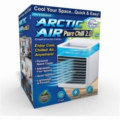 Ontel Products 105038 Pure Chill 2.0 Personal Space Cooler - 4 Speeds, As Seen On TV 
