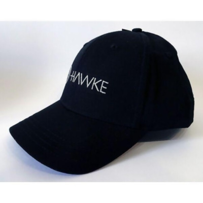 Hawke Sport Optics 99361 Uni-Sex Ripstop Cotton Baseball Cap, Black - One Size 