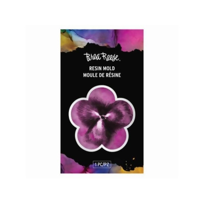 Kole Imports CS212-80 Brea Reese Resin Mold, Flower - Pack of 80 