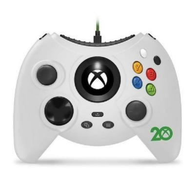 Hyperkin M02668-ANWH 20th Anniversary Limited Edition Duke Wired Controller for Xbox, White 