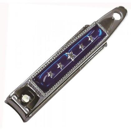 Kanetsune KAN-KC-052BL 2019 Nail Clipper with Five Stars, Blue - Small - 12 Piece