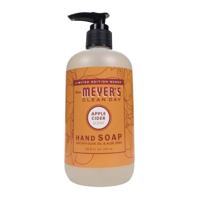 Mrs. Meyers Clean Day 9606120 Clean Day Apple Cider Scent Liquid Hand Soap, Case of 6 
