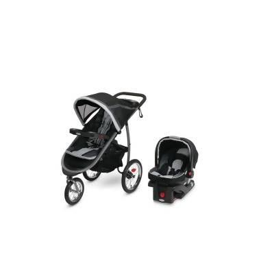 Graco GC1934761 Fast Action Fold Jogger Click Connect Travel System, Gotham 