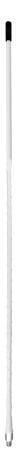 Procomm JBC300-WX 3 ft. 0.37 x 24 in. Thread Fiberglass CB Antenna Whip, White