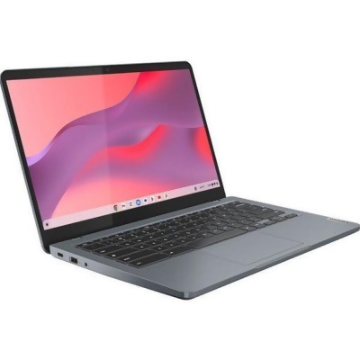 Lenovo 83BN0001US 14 in. IdeaPad Slim 3 Chrome N100 Quad-Core 4GB RAM 64GB SSD Notebook, Storm Gray 