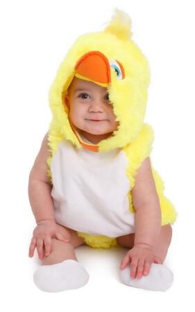 Dress Up America 861-0-6 Yellow Baby Duck Costume, 0 - 6 Months 