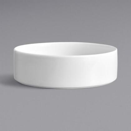 Oneida SD1320020 8 in. Raised Rim Porcelain Bowl, White 