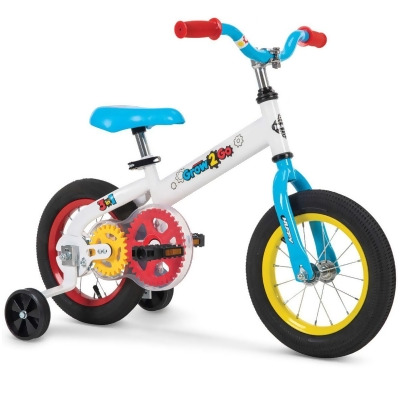 Huffy 22321 Grow 2 Go Balance to Pedal Conversion Kids Bike, Multi Color - One Size 
