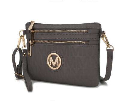 Milan Collection M Signature Women's Crossbody Handbag