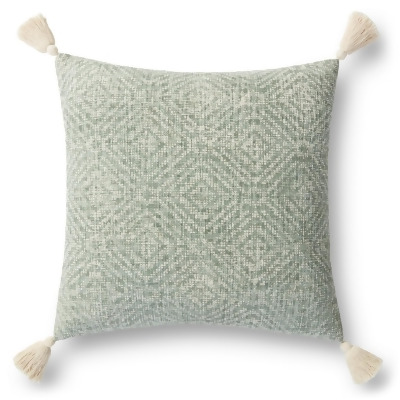 Loloi Rugs PSETP0621GR00PIL3 22 x 22 in. Justina Blakeney Pillow Cover with Poly, Green 