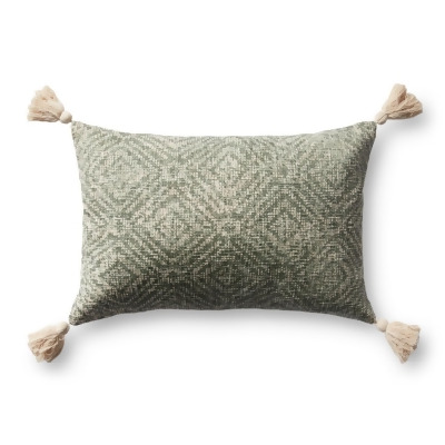 Loloi Rugs P012P0621GR00PIL5 13 x 21 in. Justina Blakeney Pillow Cover, Green 