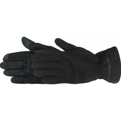 Manzella 561016 Tahoe 2.0 Ultra Touch Tip Mens Gloves, Black - Large to Extra Large 