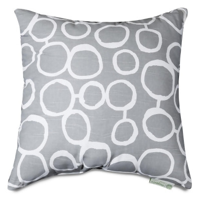 Majestic Home 85907244046 Fusion Gray Extra Large Pillow, 24 x 24 in. 