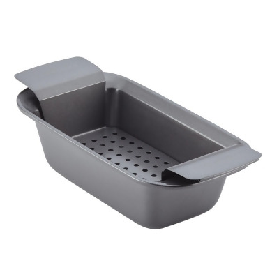 Rachael Ray 47364 Rachael Ray Nonstick Bakeware Loaf Pan, 9 x 5 in. 