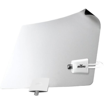 Mohu MH-110029 Leaf Plus Amplified Indoor HDTV Antenna, White 