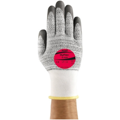 Hyflex 012-11-425-11 PU PC1 Cut-Resistant Gloves, Grey - Size 11 