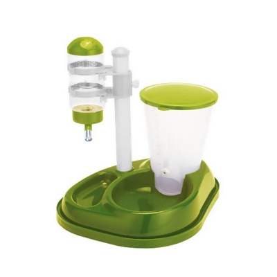 Panda Superstore PS-PET2975358011-ALAN02247 Automatic Dog Drinking Device Pet Water Bottle Feeder, Green 