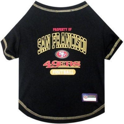 Pets First SAN-4014-XL San Francisco 49ers Pet T-Shirt, Extra Large 