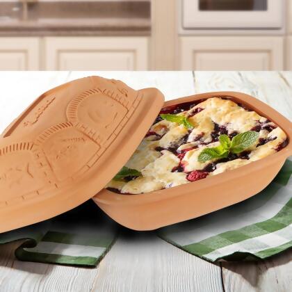 Reston Lloyd, Ltd. 99598 Eurita Clay Roaster, 1.5 Quarts 