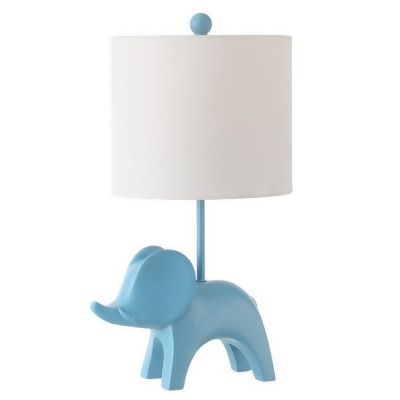 Safavieh KID4248D Ellie Elephant Lamp, Blue 