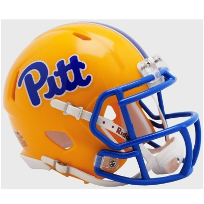 Riddell 9585590180 Pittsburgh Panthers Replica Mini Speed Style Helmet, Gold 