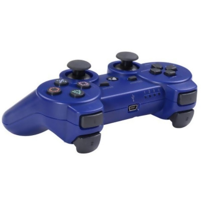 Total Tactic EP21061 Lot 2 Wireless Controller for Sony PS3 Black White Play Station 3, Blue 