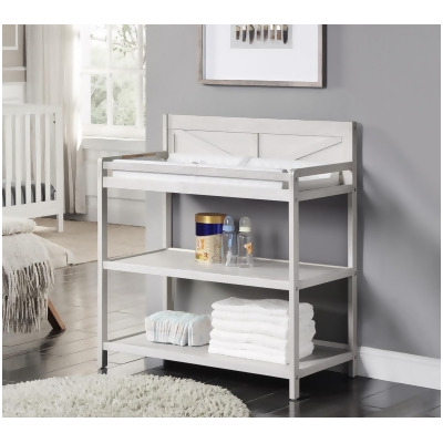 Suite Bebe 27266-WGY Barnside Changing Table, Washed Gray 