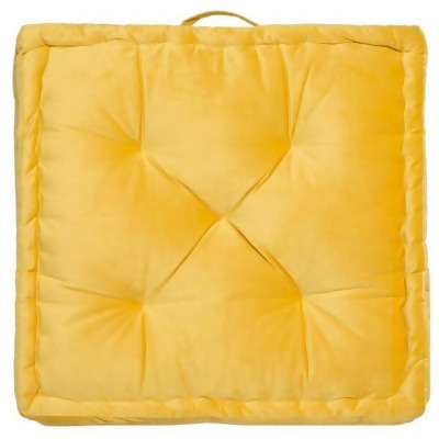 Safavieh FLP1022A-2424 Navi Floor Pillow, Yellow 