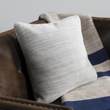 Safavieh PLS198A-2020 20 x 20 in. Loveable Knit Pillow, Grey 