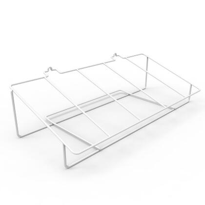 Storex 71151U01C Fits 5 Small Book Bins with Metal Shelf Rack, White 