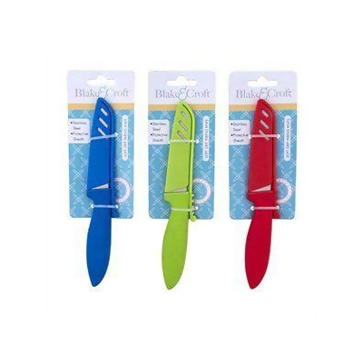 Regent Products 256435 8 in. Shift Grip Paring Knife, Assorted Colors - Pack of 36 
