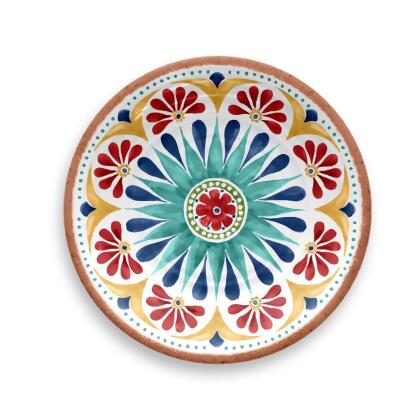 Tarhong PAN1085SPMB Rio Medallion Salad Plate, Set of 6 