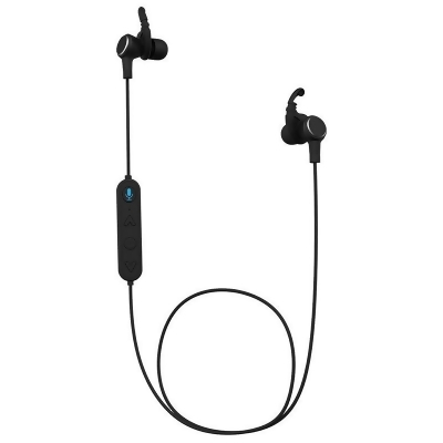 Tzumi 5539JCP Super Long Range Bluetooth Headset with Wireless Earphone, Black 