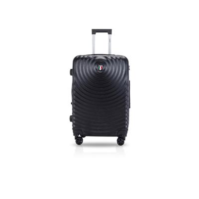 TUCCI T0290-28in-BLK 28 in. Genesi T0290 ABS Carry-On Luggage, Black 