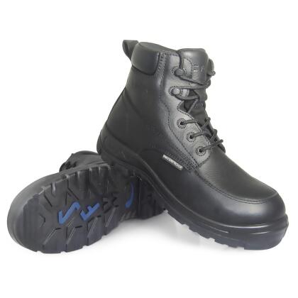 S Fellas by Genuine Grip 6090-8.5 8.5 in. Mens 6090 Mercury Composite Toe Boots, Black