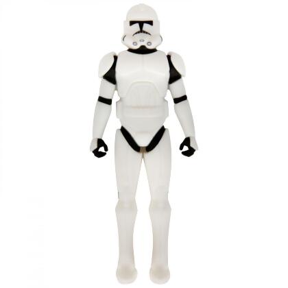 Star Wars 826291 Stormtrooper Character Bendable Magnet, Multi Color 