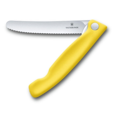 Victorinox VIC-6.7836.F8B Swiss Classic Foldable Paring Knife, Yellow 