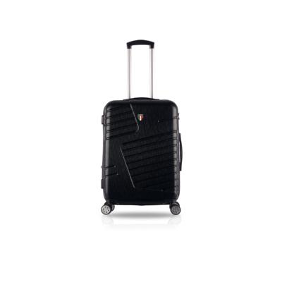 TUCCI T0278-24in-BLK 24 in. Boschetti T0278 ABS Carry-On Luggage, Black 