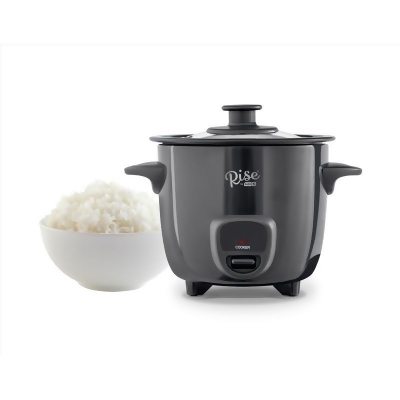 Rise by Dash 6056579 2 Cups Rice Cooker, Black 