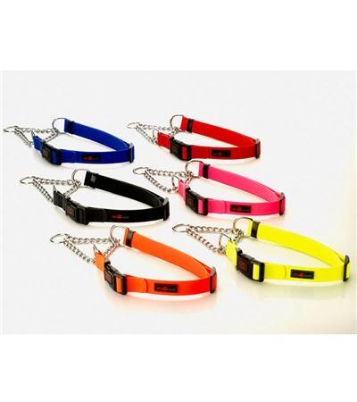 Ultrahund 4126-RE 1 in. Play Martingale Collar, Red