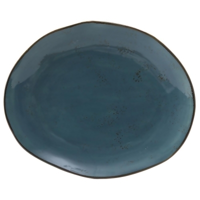 Tuxton GGE-023 Geode Azure Platter, Blue 