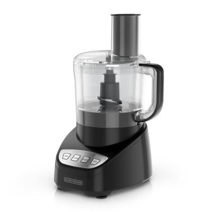 Spectrum Brands FP4100B 8-Cup Food Processor, Black