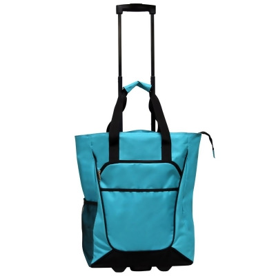 Preferred Nation P1158.TEAL Rolling Tote, Teal 
