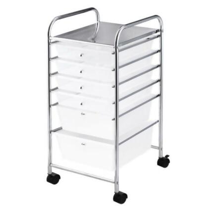 6-Drawer Rolling Storage Cart