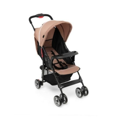 Total Tactic BB4758CF 5-Point Safety System Foldable Lightweight Baby Stroller, Coffee 