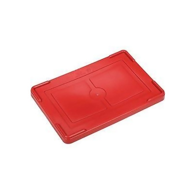 Quantum Storage Systems COV92000RD 16.5 x 10.87 in. Lid for Plastic Dividable Grid Container, Red - Pack of 4 