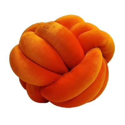 Timberbrook KNBL008 Austin Knot Accent Pillow, Orange 