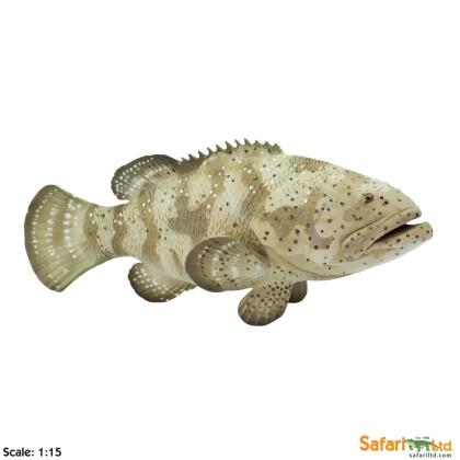Safari 265329 Goliath Grouper Figurine, Multi Color 