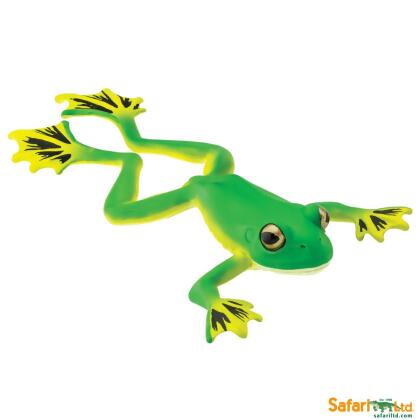 Safari 100259 Flying Tree Frog Figurine, Multi Color 