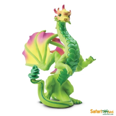 Safari 10131 Flower Dragon Figurine, Multi Color 